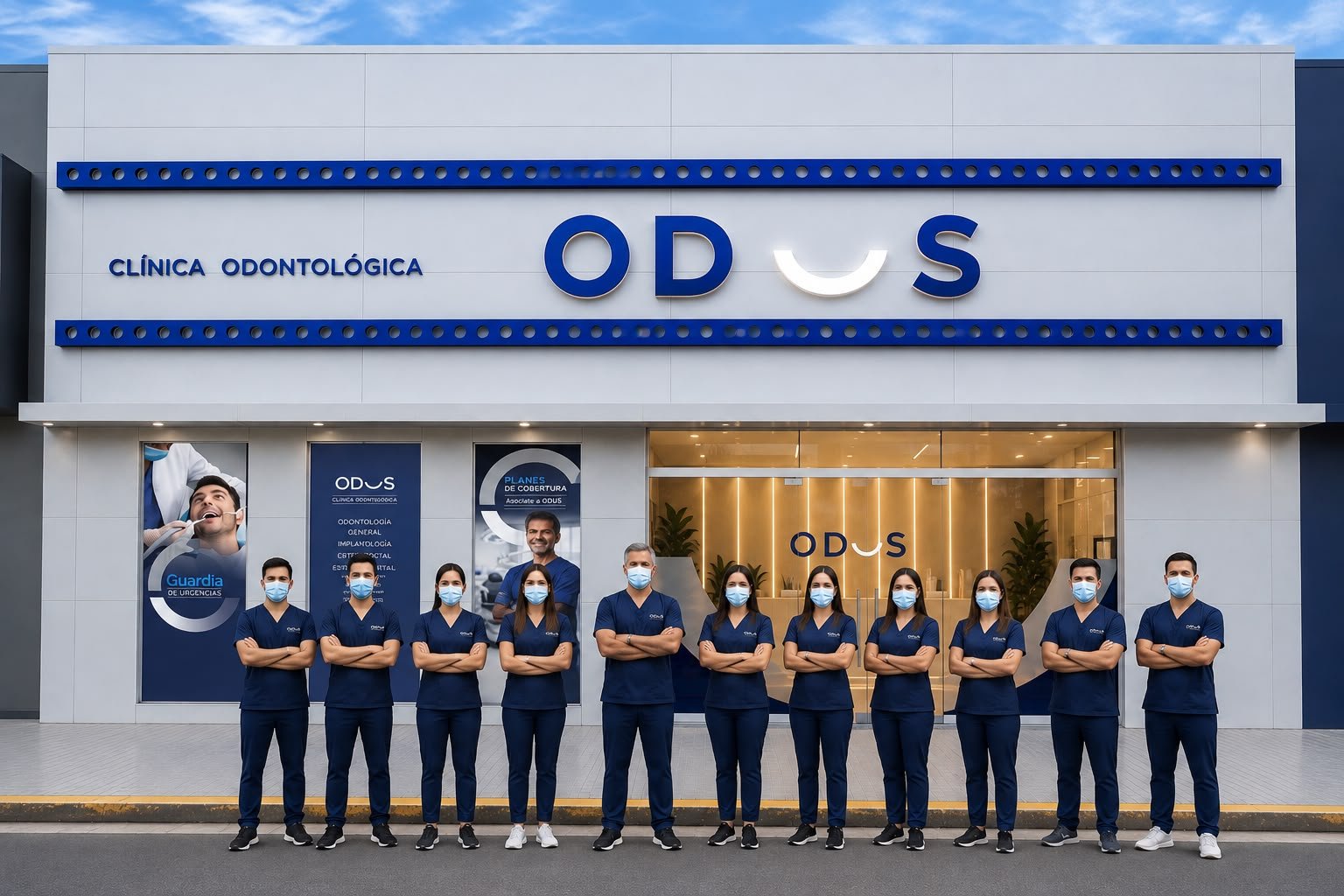 Cuerpo médico de ODUS Clínica Odontológica